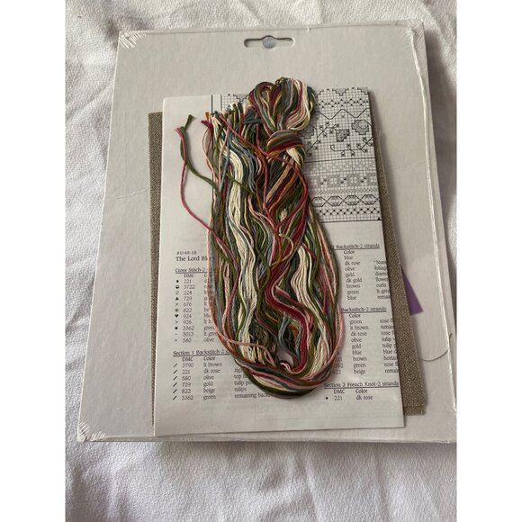 Janlynn Designs For The Needle "The Lord Bless Thee & Keep Thee" Cross Stitch Ki - Picture 2 of 11